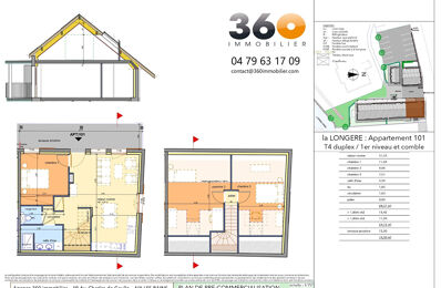 vente appartement 365 000 € à proximité de Viviers-du-Lac (73420)