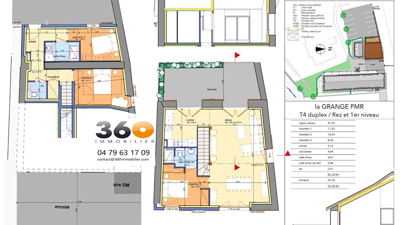 maison 4 pièces 91 m2 à vendre à Aix-les-Bains (73100)