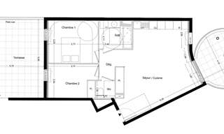 Appartement 3 Pièces 64 m² à vendre à La Seyne-sur-Mer (83500)