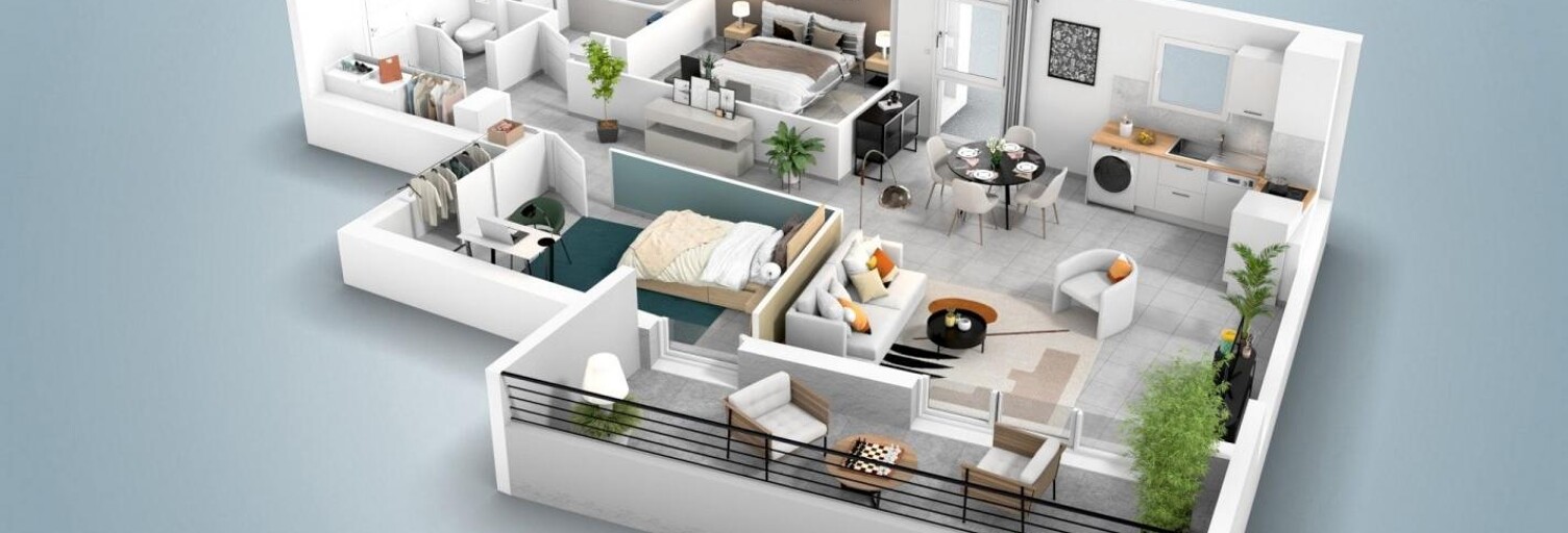 Appartement 3 Pièces 74 m² à vendre à Roquebrune-Cap-Martin (06190)