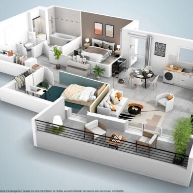 Appartement 3 pièces 829080 €