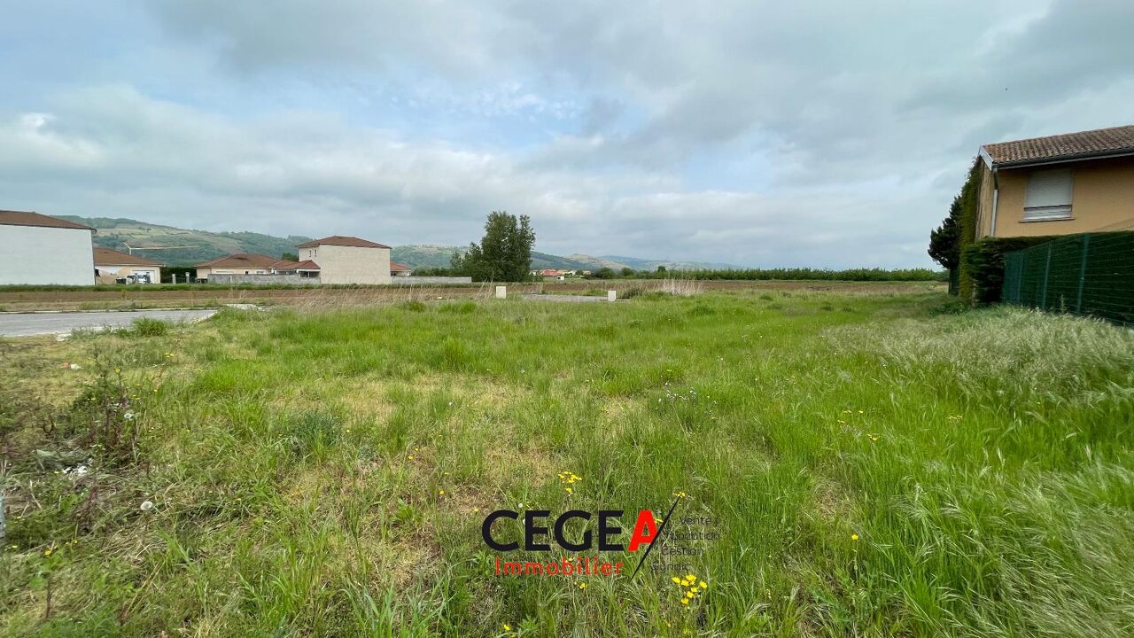 terrain  pièces 500 m2 à vendre à Sablons (38550)