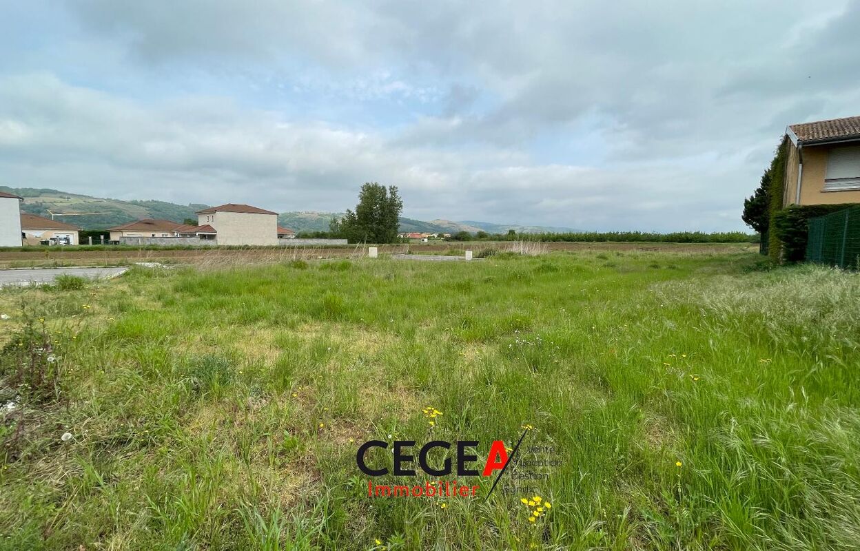 terrain  pièces 500 m2 à vendre à Sablons (38550)