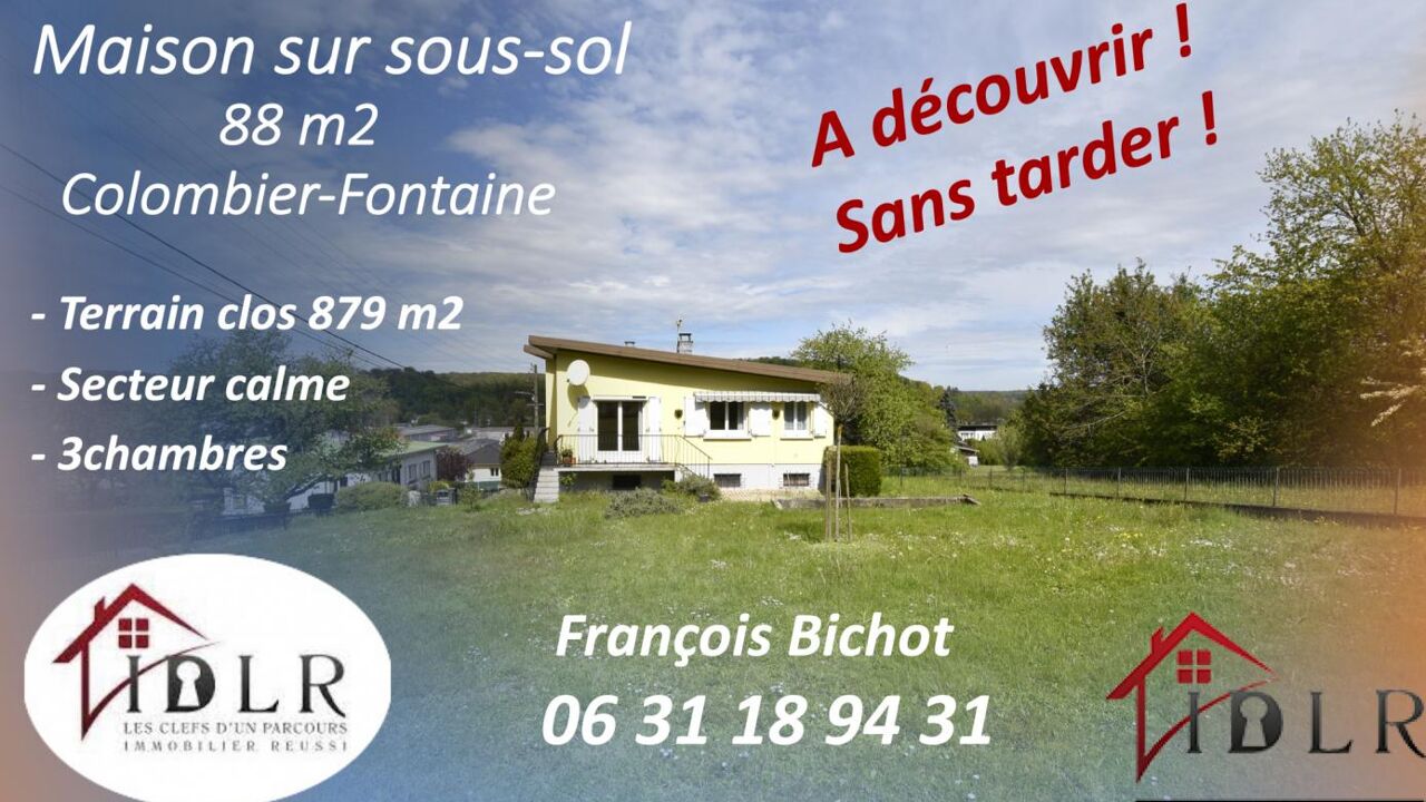 maison 5 pièces 88 m2 à vendre à Colombier-Fontaine (25260)