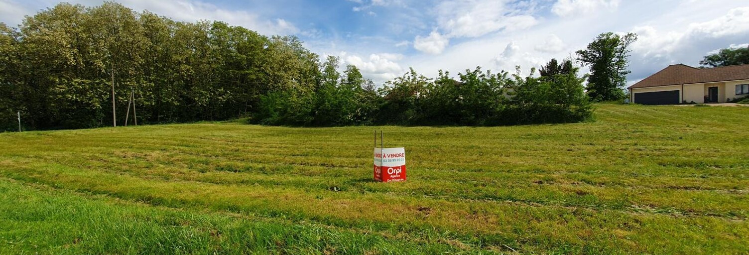 Terrain  1389 m² à vendre à Château-Renard (45220)