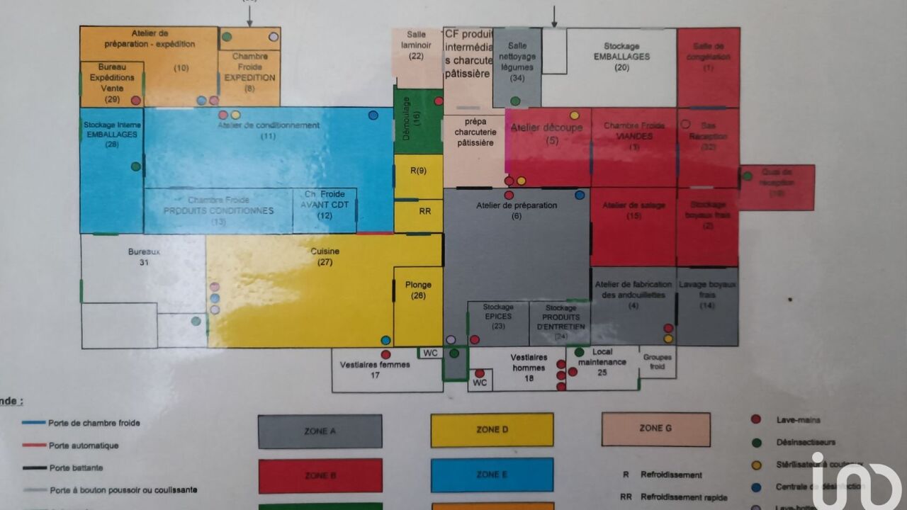 commerce  pièces 1100 m2 à vendre à Dissay (86130)