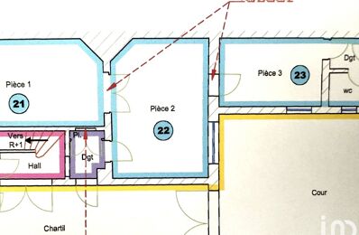 appartement 1 pièces 19 m2 à vendre à Reims (51100)