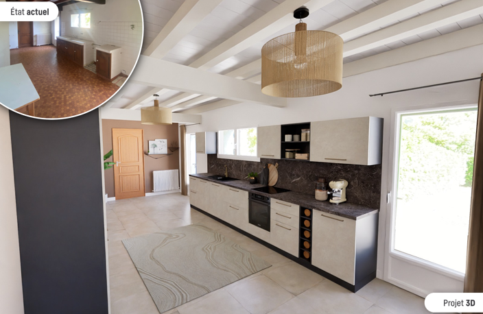 Maison en pierre 190 m2 avec jardin  47200 MARMANDE — photo 5