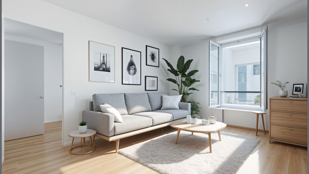 appartement 2 pièces 29 m2 à vendre à Levallois-Perret (92300)
