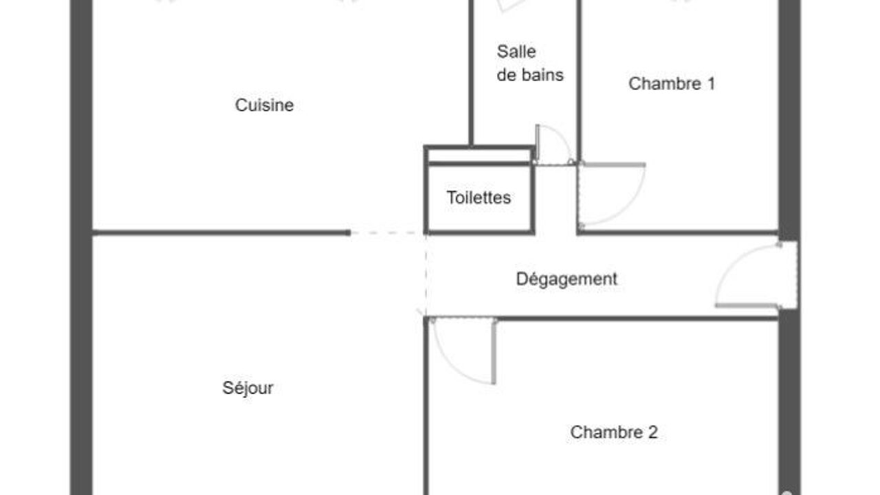 appartement 4 pièces 64 m2 à vendre à Audun-le-Tiche (57390)