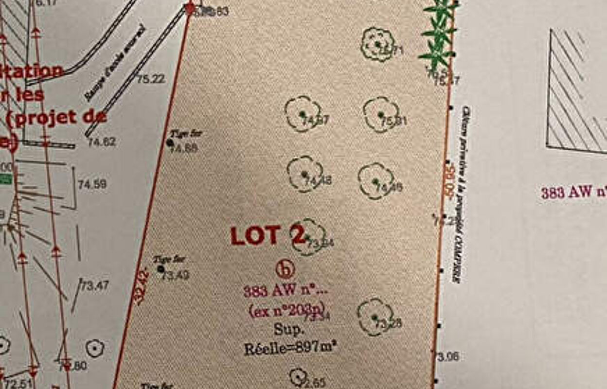 terrain  pièces 897 m2 à vendre à Cherbourg-en-Cotentin (50100)