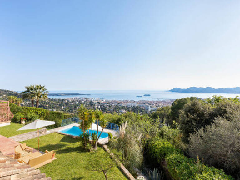 CANNES SUPER CANNES VILLA T6 200M2 VUE MER PANORAMIQUE PISCI — photo 1