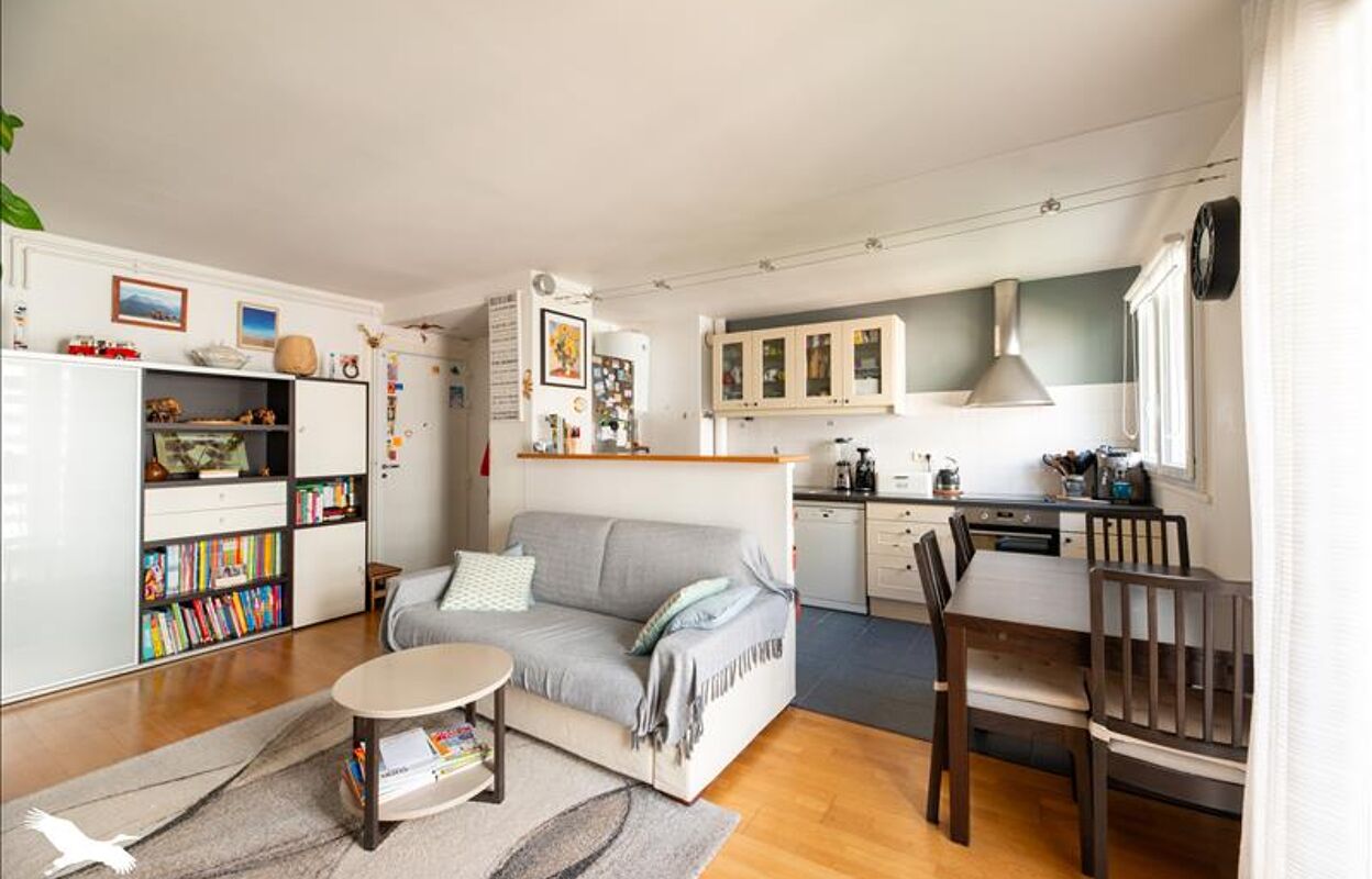appartement 3 pièces 56 m2 à vendre à Clichy (92110)