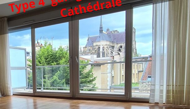 Appartement 4 pièces  à vendre Reims 51100