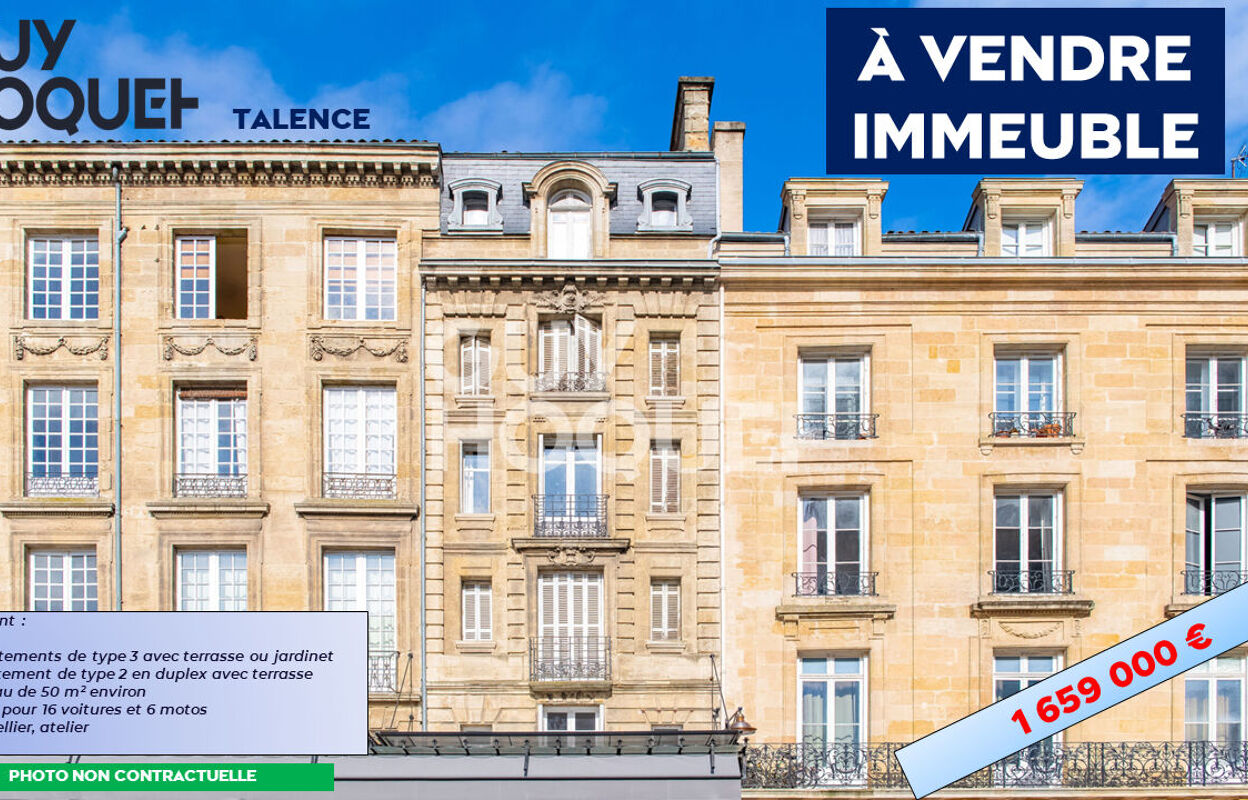 immeuble  pièces 348 m2 à vendre à Talence (33400)