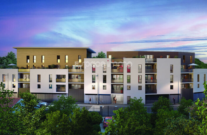 Résidence sécurisée - Appartement 2 pièces avec terrasse, place de stationnement et ascenseur - NOTRE-DAME-DE-BONDEVILLE -  entre 45.34 m2 et 49,5 m² — photo 3