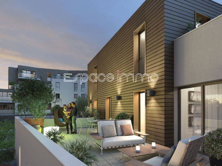 Résidence neuve sécurisée - Appartement 4 pièces avec terrasse, place de stationnement et ascenseur - NOTRE-DAME-DE-BONDEVILLE - 76.17m2 — photo 1