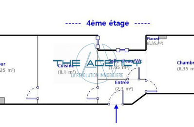 appartement 2 pièces 37 m2 à vendre à Marseille 3 (13003)