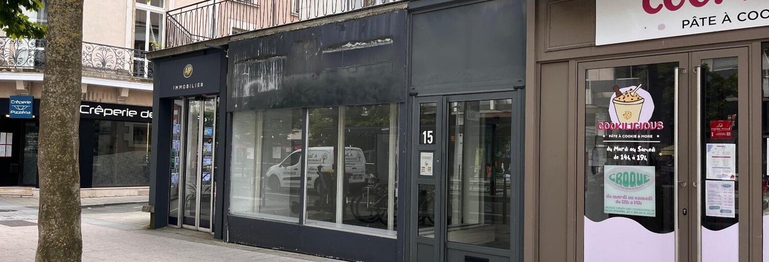 Commerce  30 m² à louer à Angers (49100)