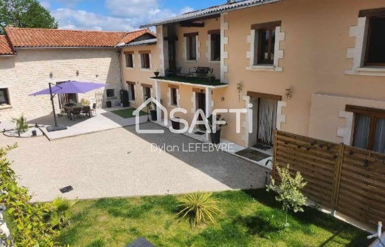 maison 10 pièces 280 m2 à vendre à Saint-Martin-la-Pallu (86380)