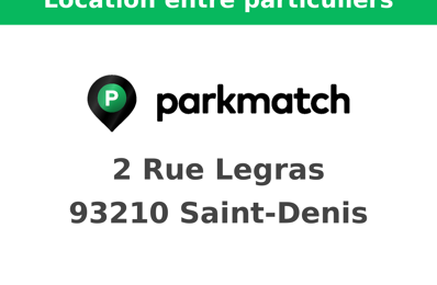 location garage 85 € CC /mois à proximité de Saint-Denis (93200)
