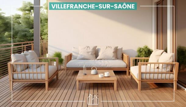 Appartement 2 pièces  à vendre Villefranche-sur-Saône 69400