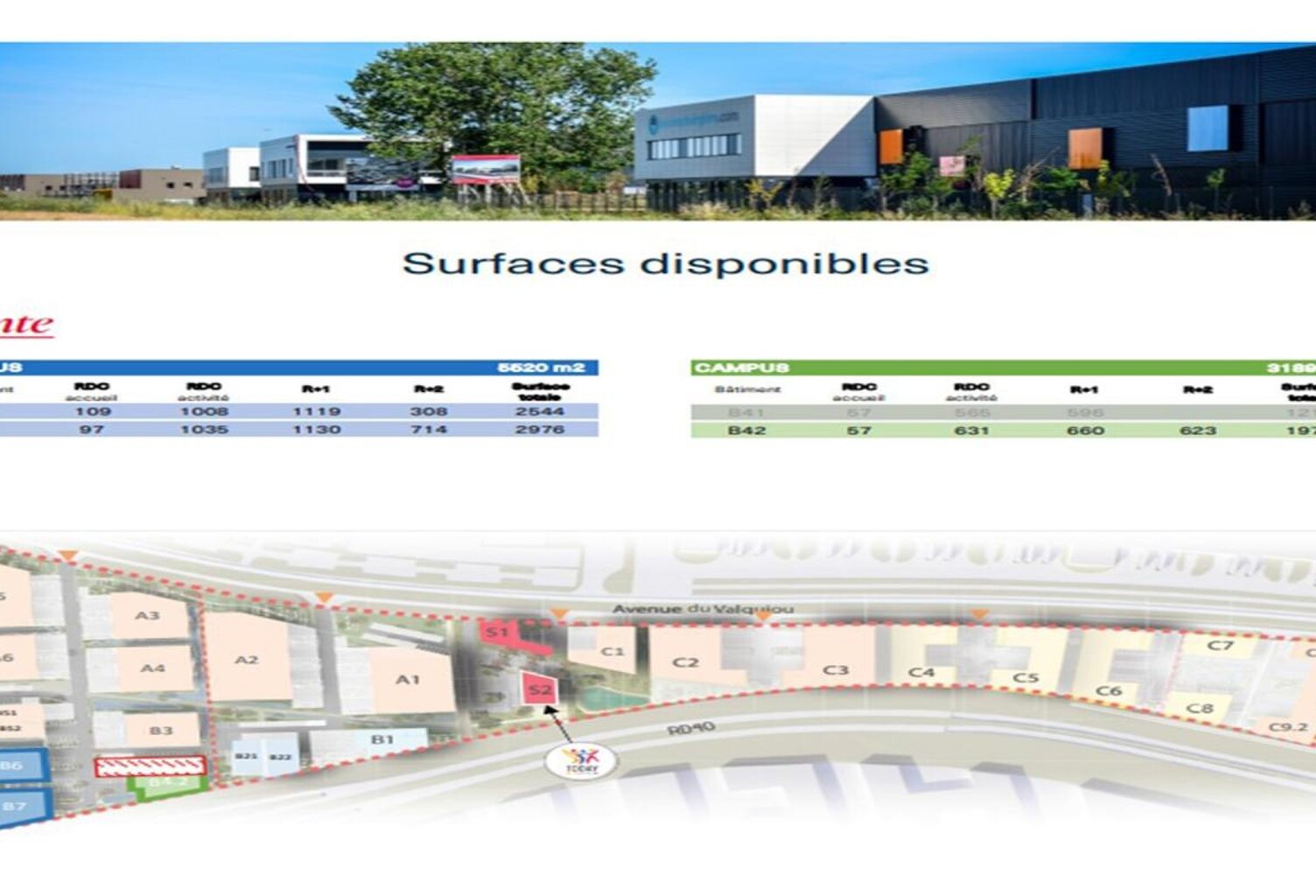 A VENDRE Locaux Neufs à partir de 2 788m² à Tremblay Parc Aérolians — photo 1
