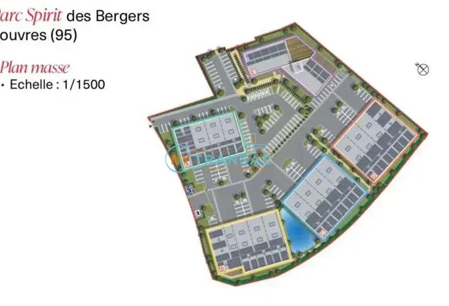 A LOUER Cellules d'activités neuves à partir de 358m² à LOUVRES — photo 1