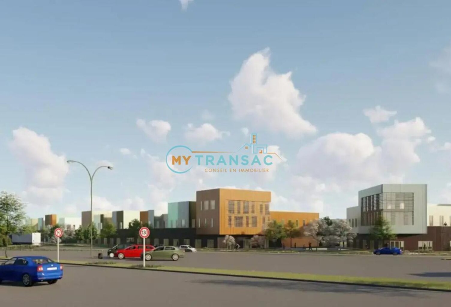 A Vendre Locaux Neufs à partir de 630m² situé à Buchelay — photo 1