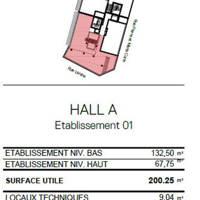 Commerce 200 m²