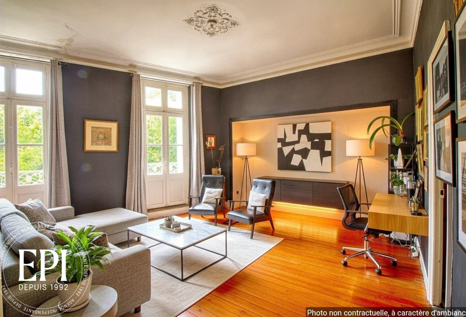 Découvrez un appartement d'exception, alliant charme bourgeo — photo 1