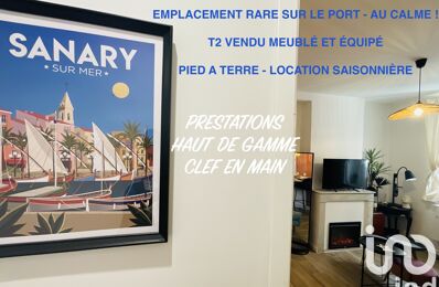 appartement 2 pièces 40 m2 à vendre à Sanary-sur-Mer (83110)