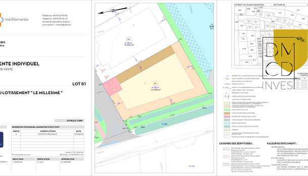 Terrain  à vendre Pourrières 83910