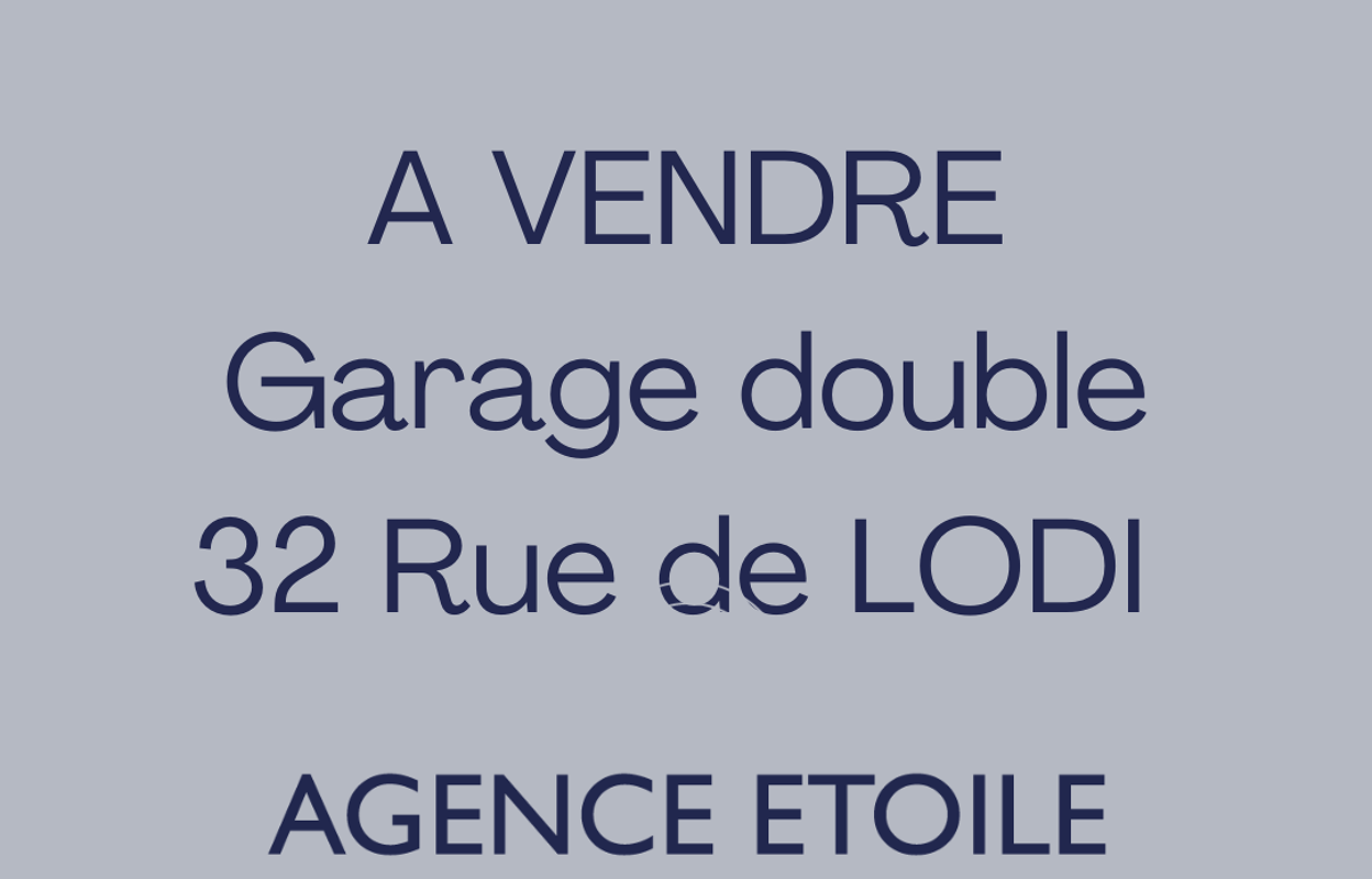 garage  pièces 22 m2 à vendre à Marseille 6 (13006)