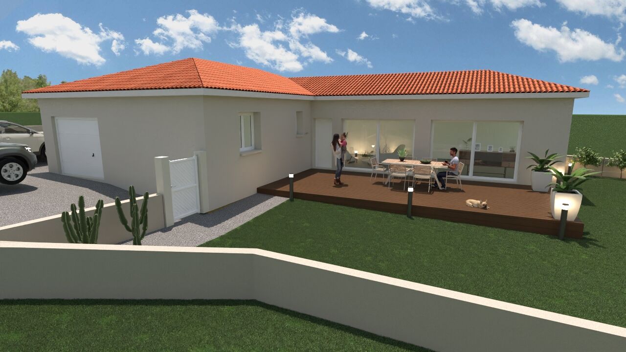 maison 95 m2 à construire à Limas (69400)