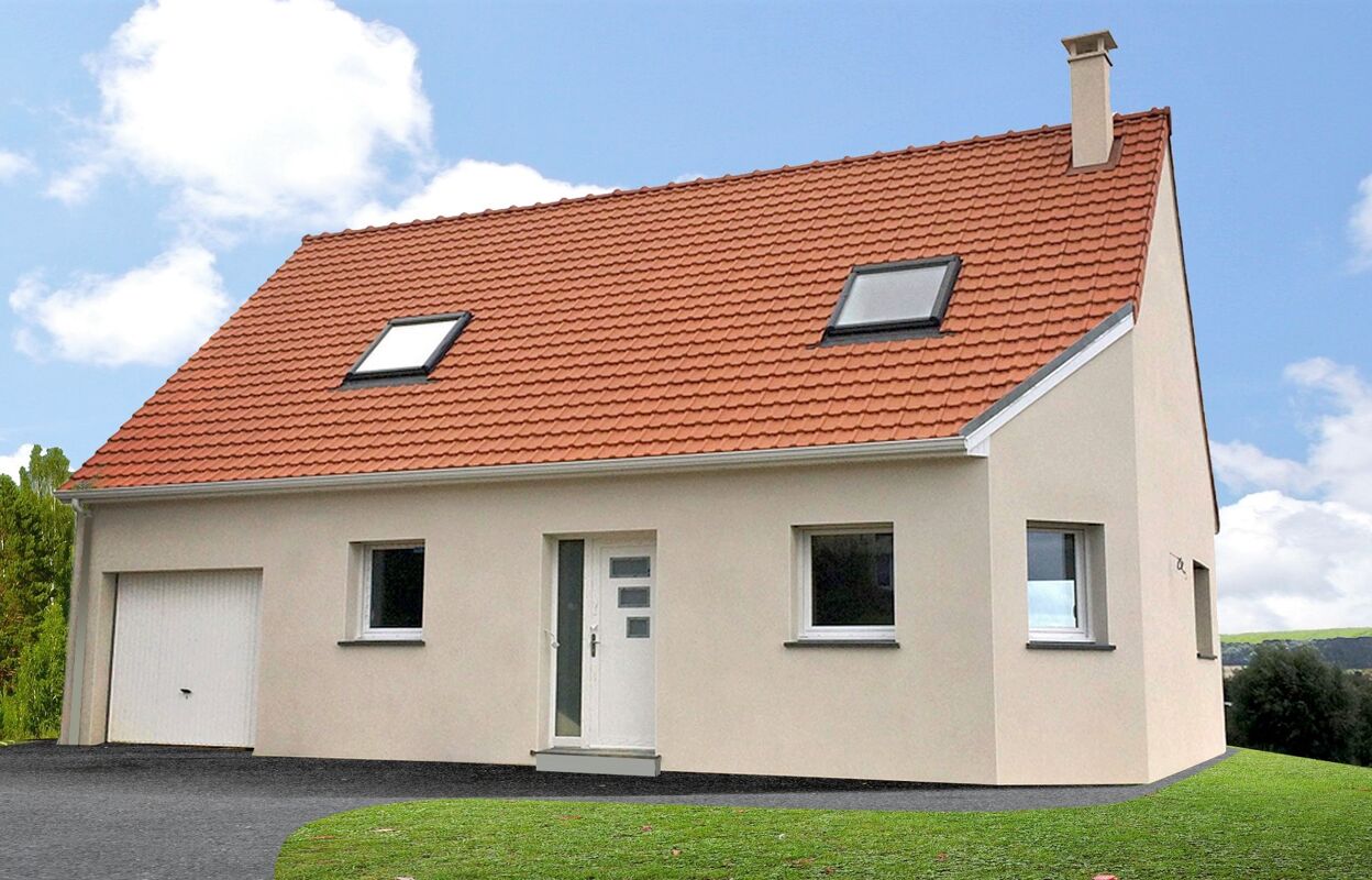 maison 104 m2 à construire à Berneuil-sur-Aisne (60350)