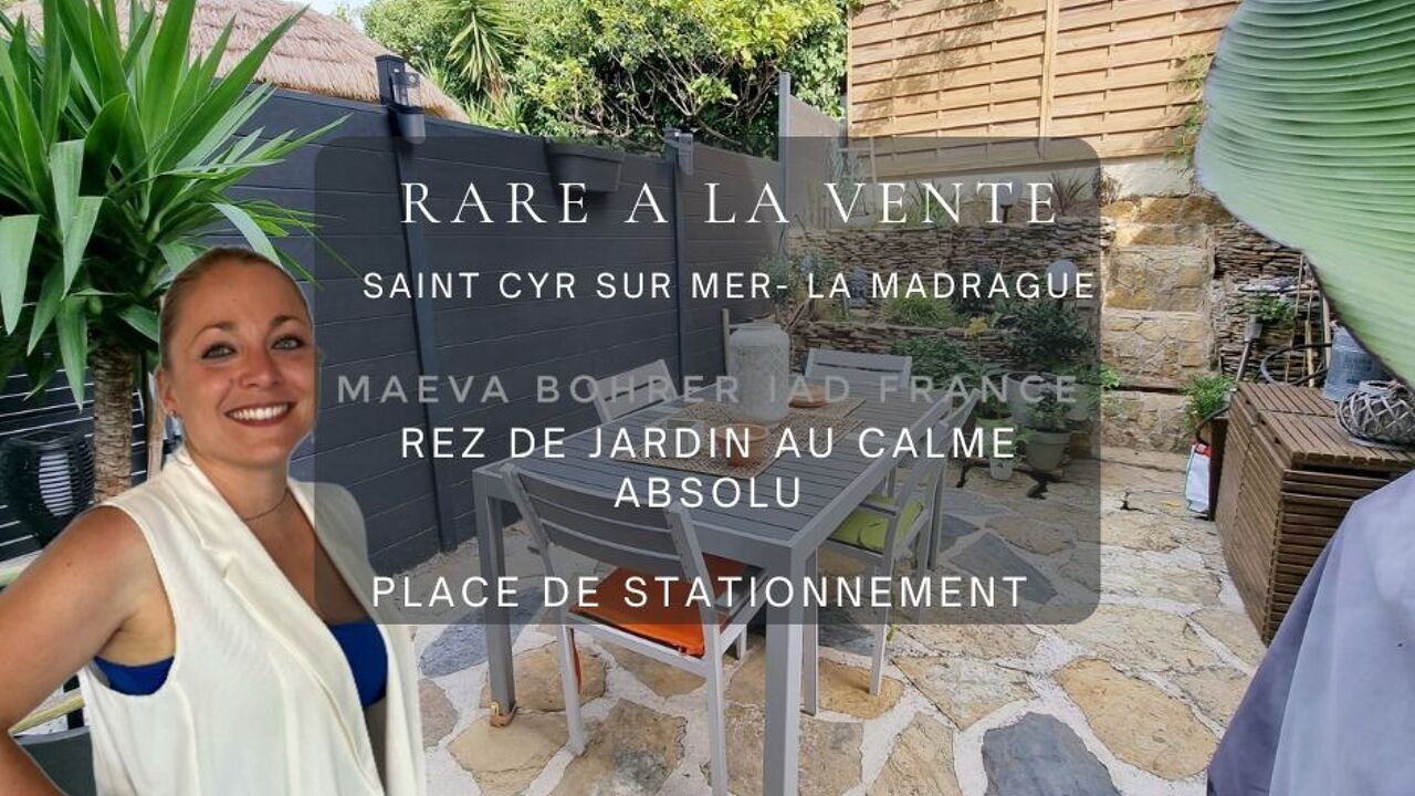appartement 1 pièces 23 m2 à vendre à Saint-Cyr-sur-Mer (83270)