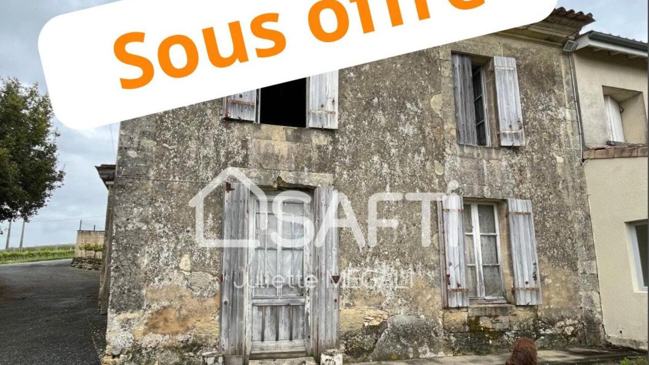 maison 5 pièces 90 m2 à vendre à Saint-Genès-de-Castillon (33350)