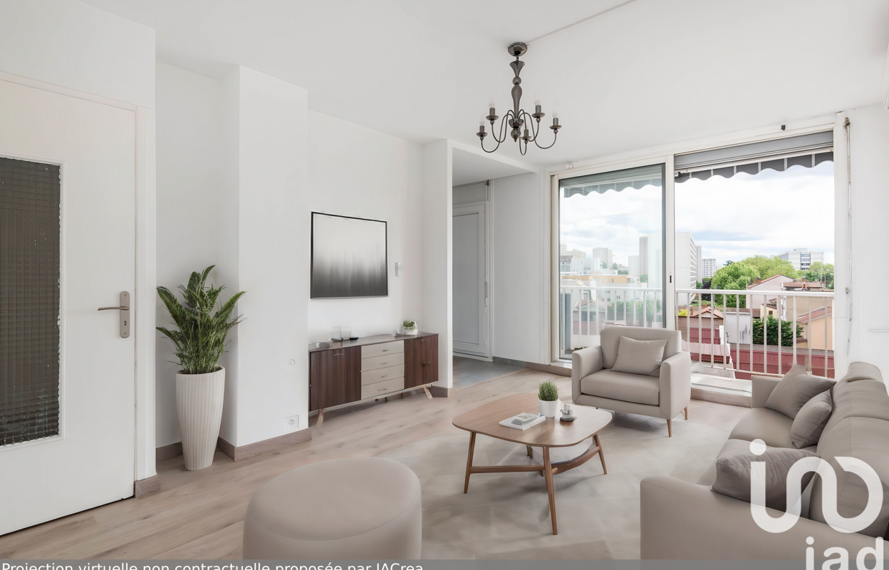 appartement 4 pièces 66 m2 à vendre à Villeurbanne (69100)