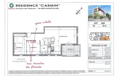 location appartement 896 € CC /mois à proximité de Castries (34160)