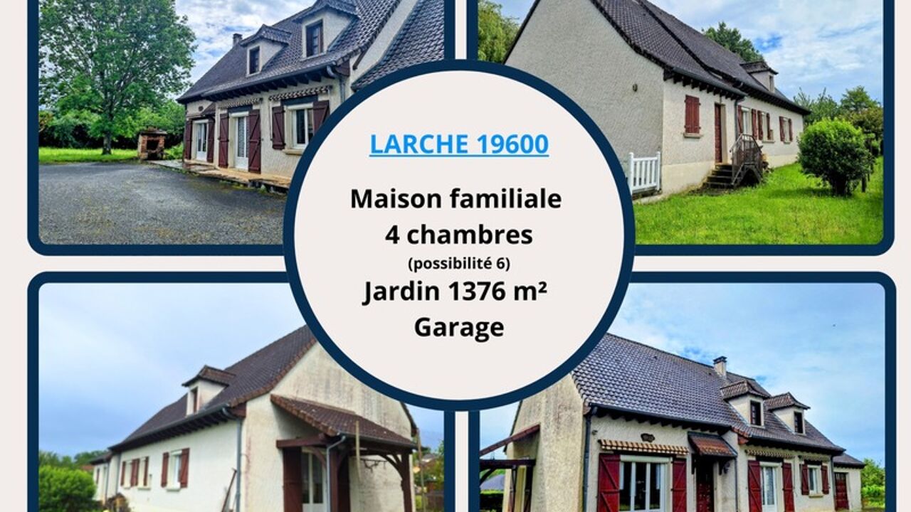 maison 6 pièces 153 m2 à vendre à Larche (19600)