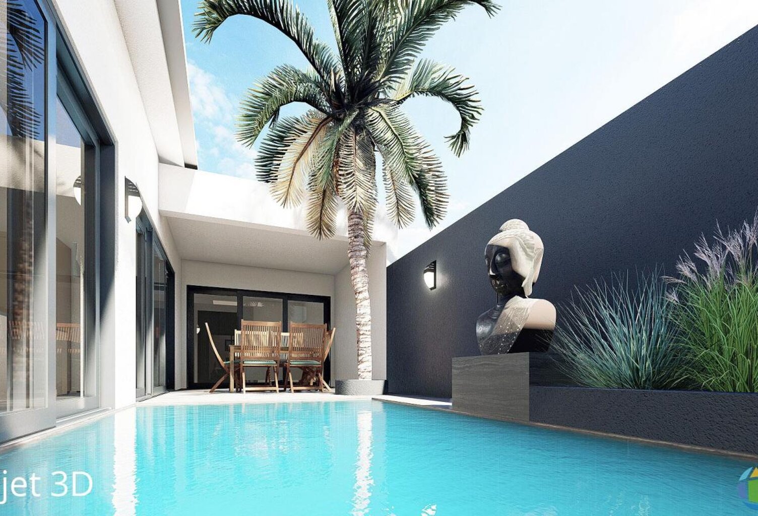 Villa MANHATTAN - villa neuve de standing + piscine à Saint André chemin LEFAGUYES — photo 1