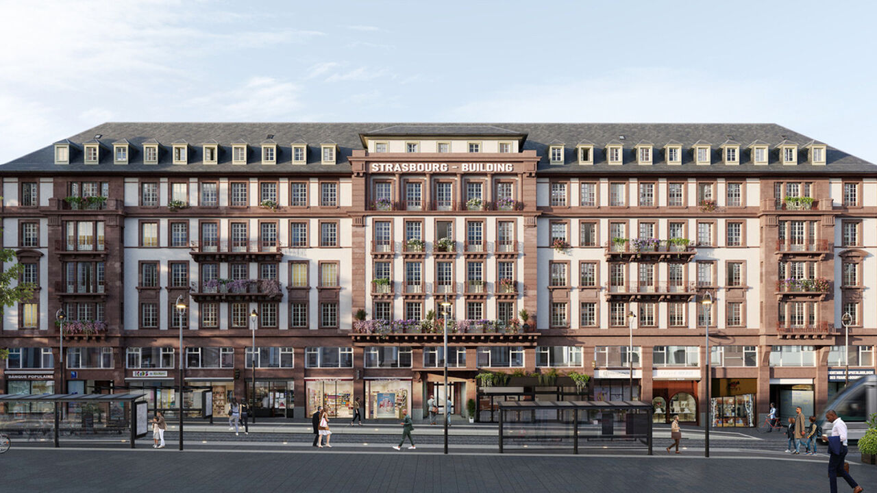 appartement 3 pièces 60 m2 à vendre à Strasbourg (67000)