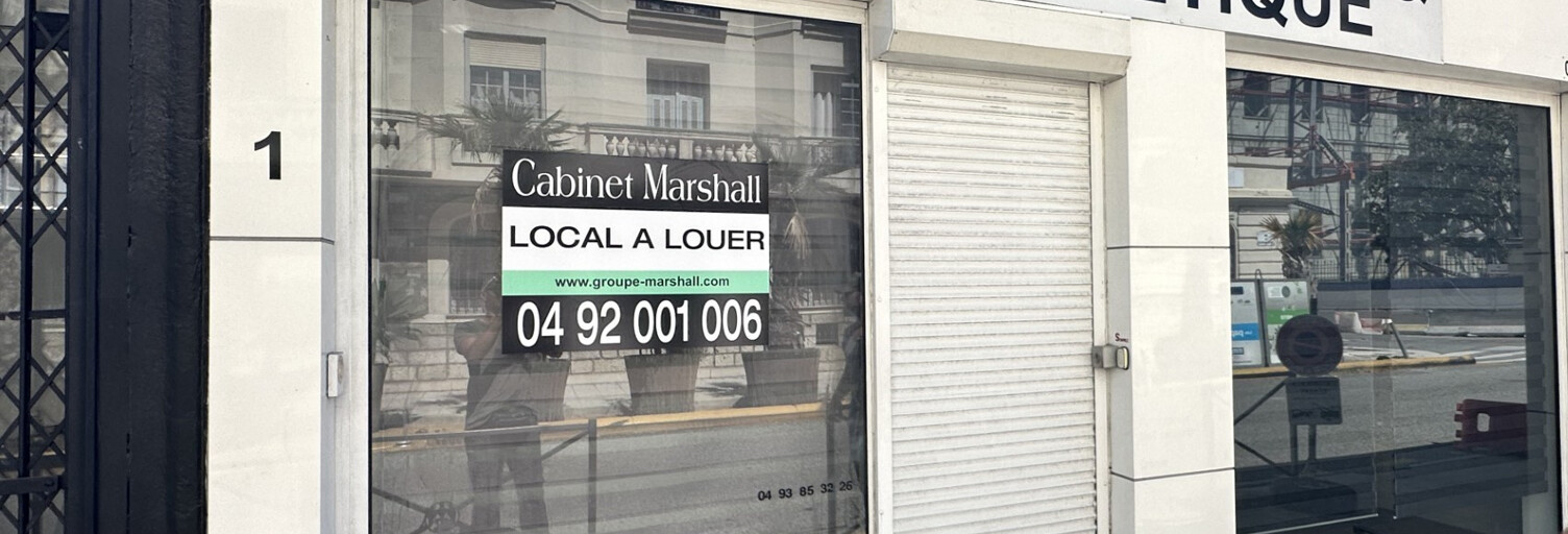 Commerce  35 m² à louer à Nice (06000)
