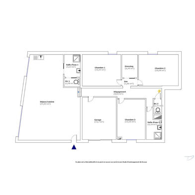 Appartement 4 pièces 108 m²