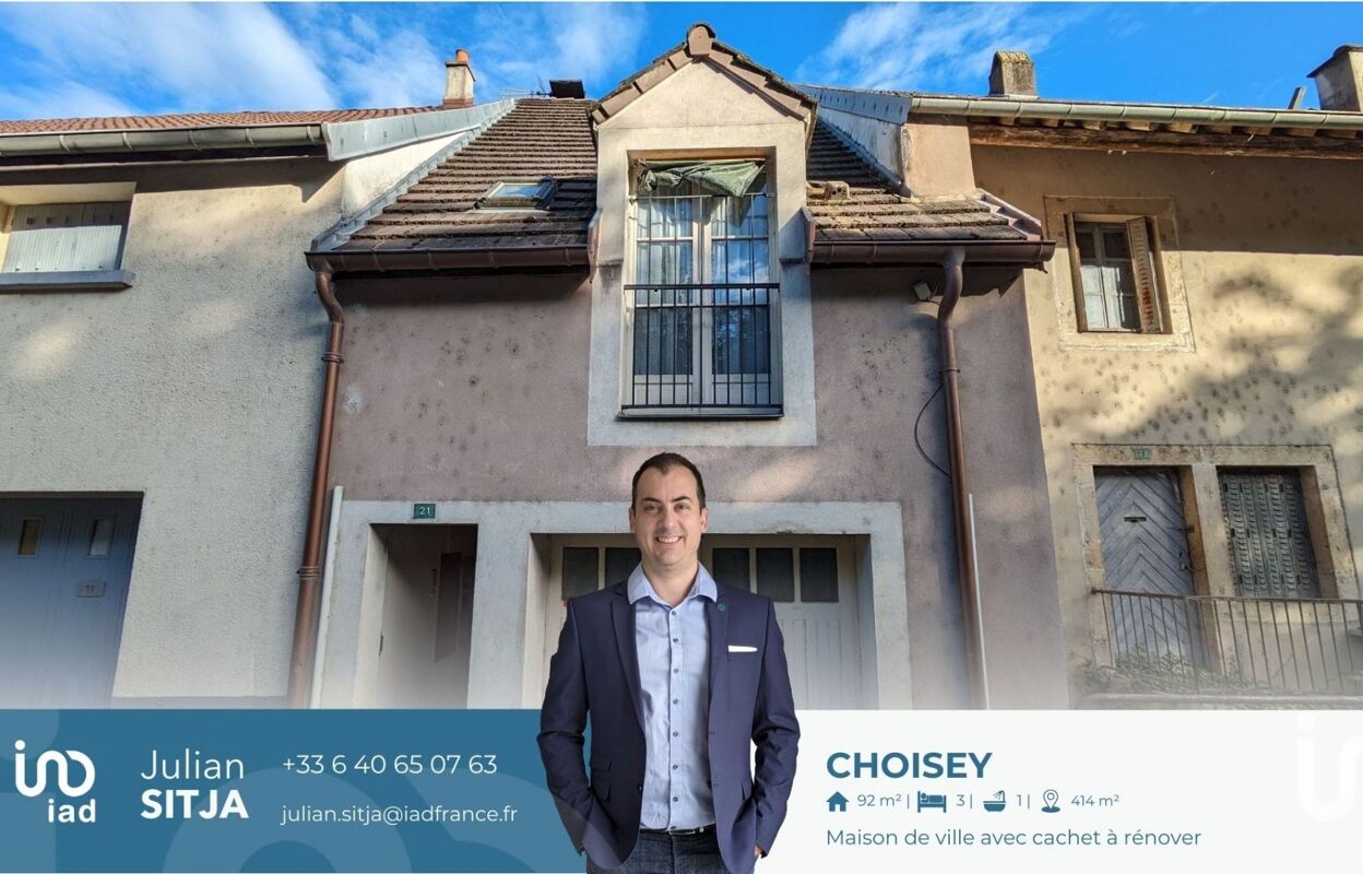 maison 4 pièces 92 m2 à vendre à Choisey (39100)