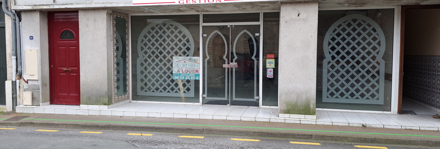 Commerce 3 Pièces 142 m² à louer à Saintes (17100)