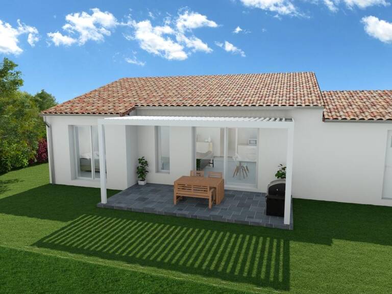 ROCHEMAURE : Maison de 86 m²sur un  terrain viabilisé de 400 m² — photo 1