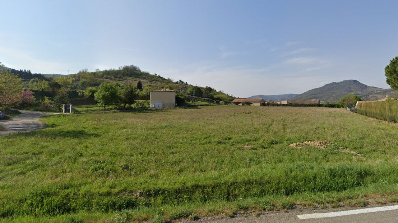 terrain 1000 m2 à construire à Saint-Vincent-de-Barrès (07210)