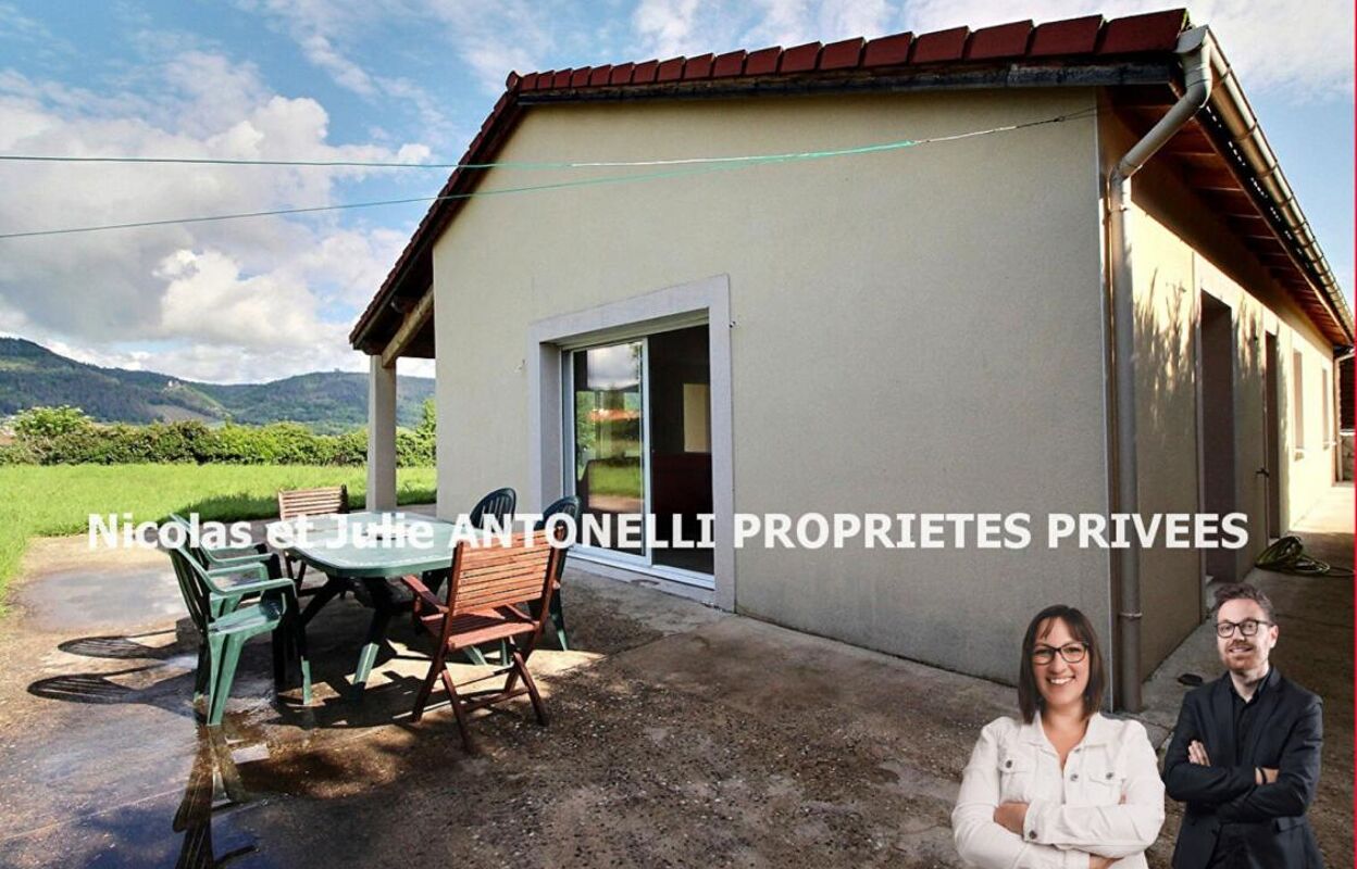 maison 5 pièces 109 m2 à vendre à Bas-en-Basset (43210)